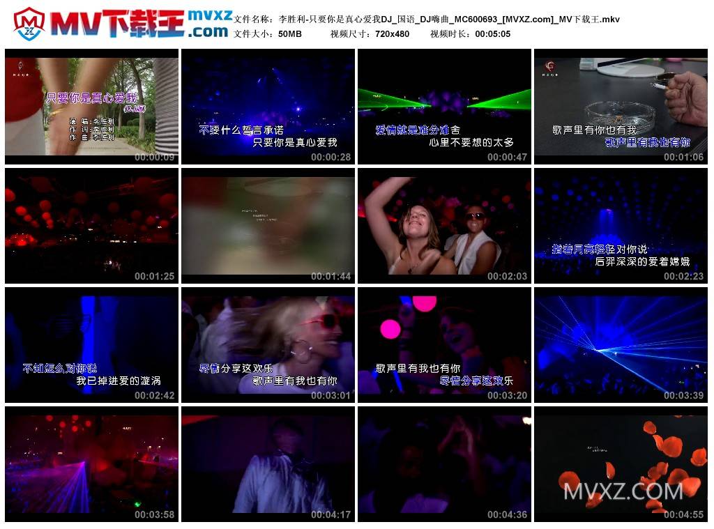 李胜利-只要你是真心爱我DJ_国语_DJ嗨曲_MC600693